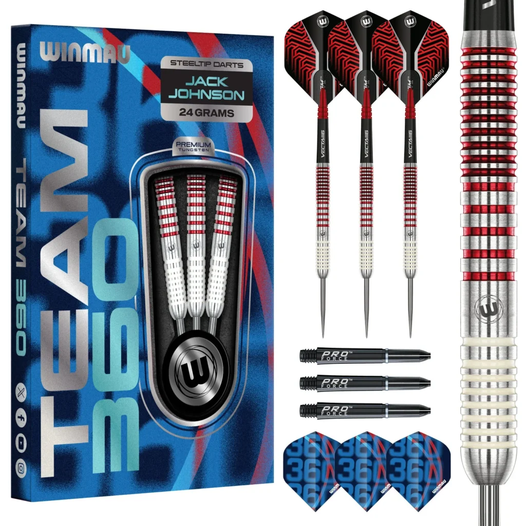Jack Johnson's Winmau darts